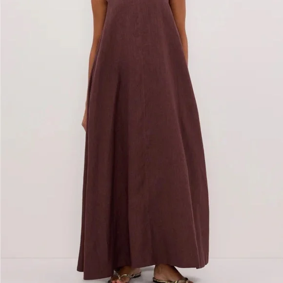 DISSH Walnut A-Line Maxi Skirt - Picture 5 of 5